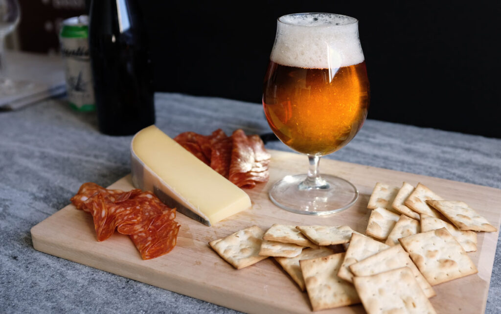 birra formaggi e salumi