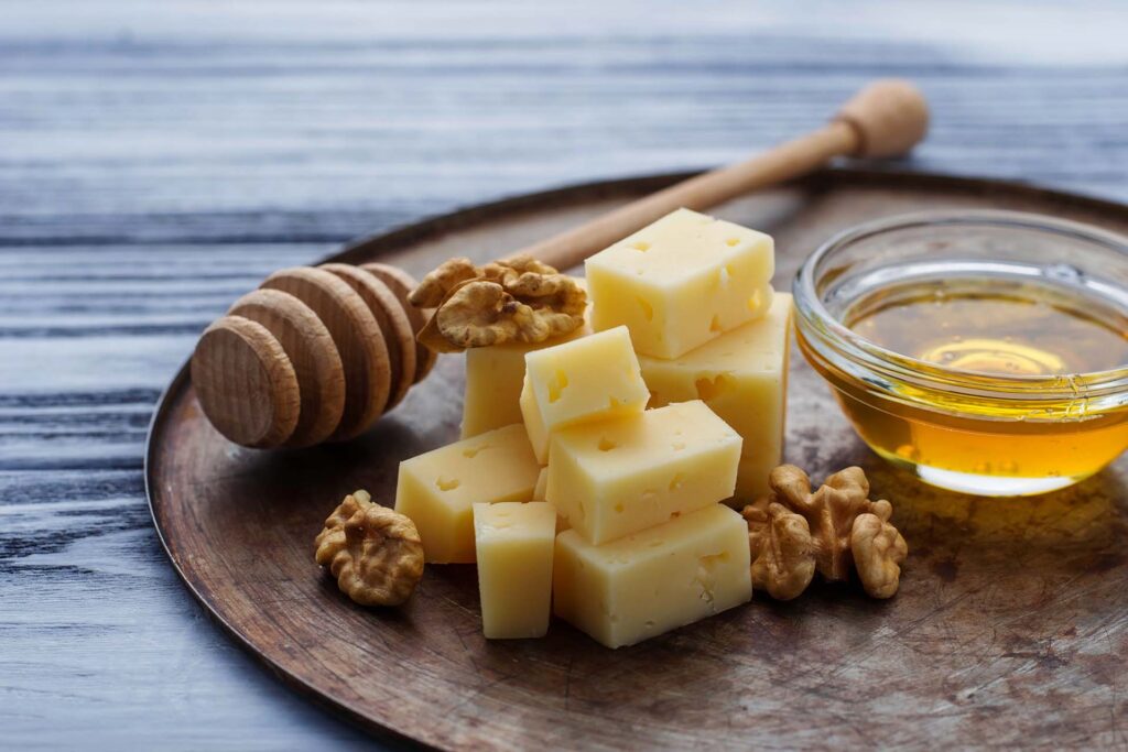 formaggio e miele